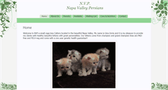 Desktop Screenshot of napavalleypersians.com